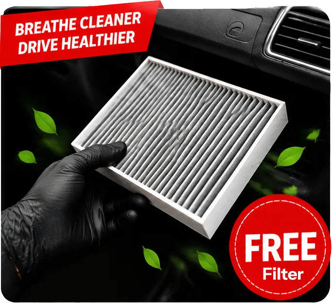 Free Cabin Filter With Every Service